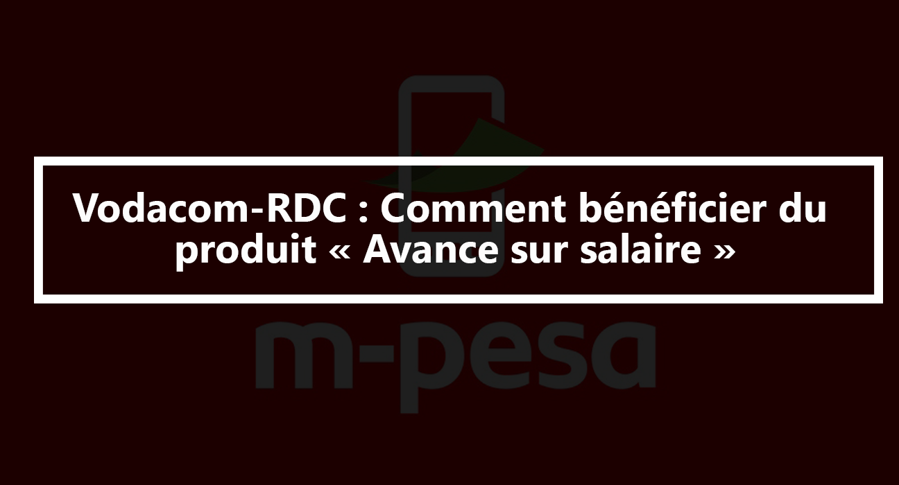 Image Vodacom Avance sur salaire